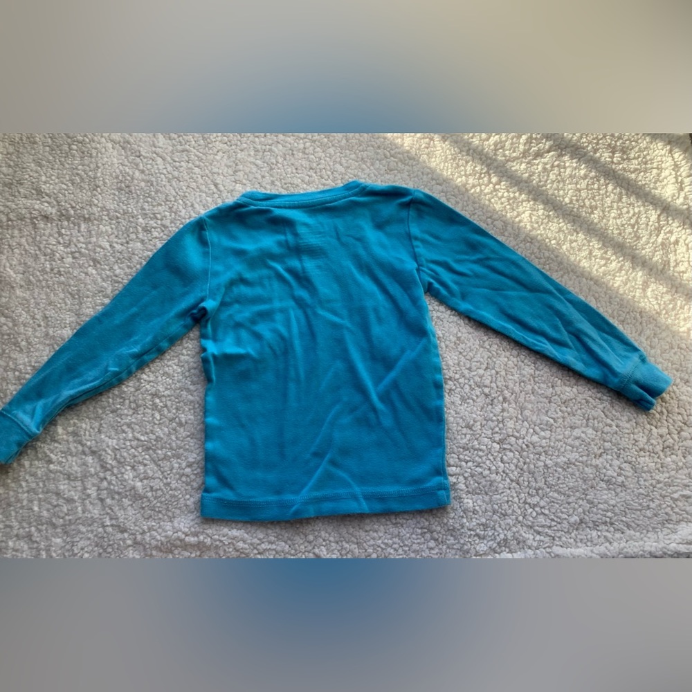 George Master Of Mischief Shark In Monster Truck Long Sleeve Tee 3T - Picture 3 of 3